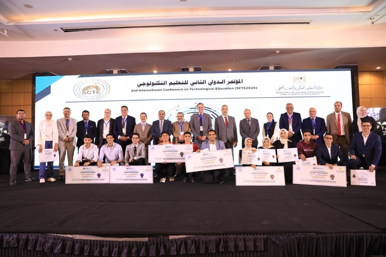 جامعة الدلتا التكنولوجية تتألق وتحصد المراكز الأولى في المسابقة الطلابية والأبحاث العلمية خلال فعاليات المؤتمر الدولي الثاني للتعليم التكنولوجي