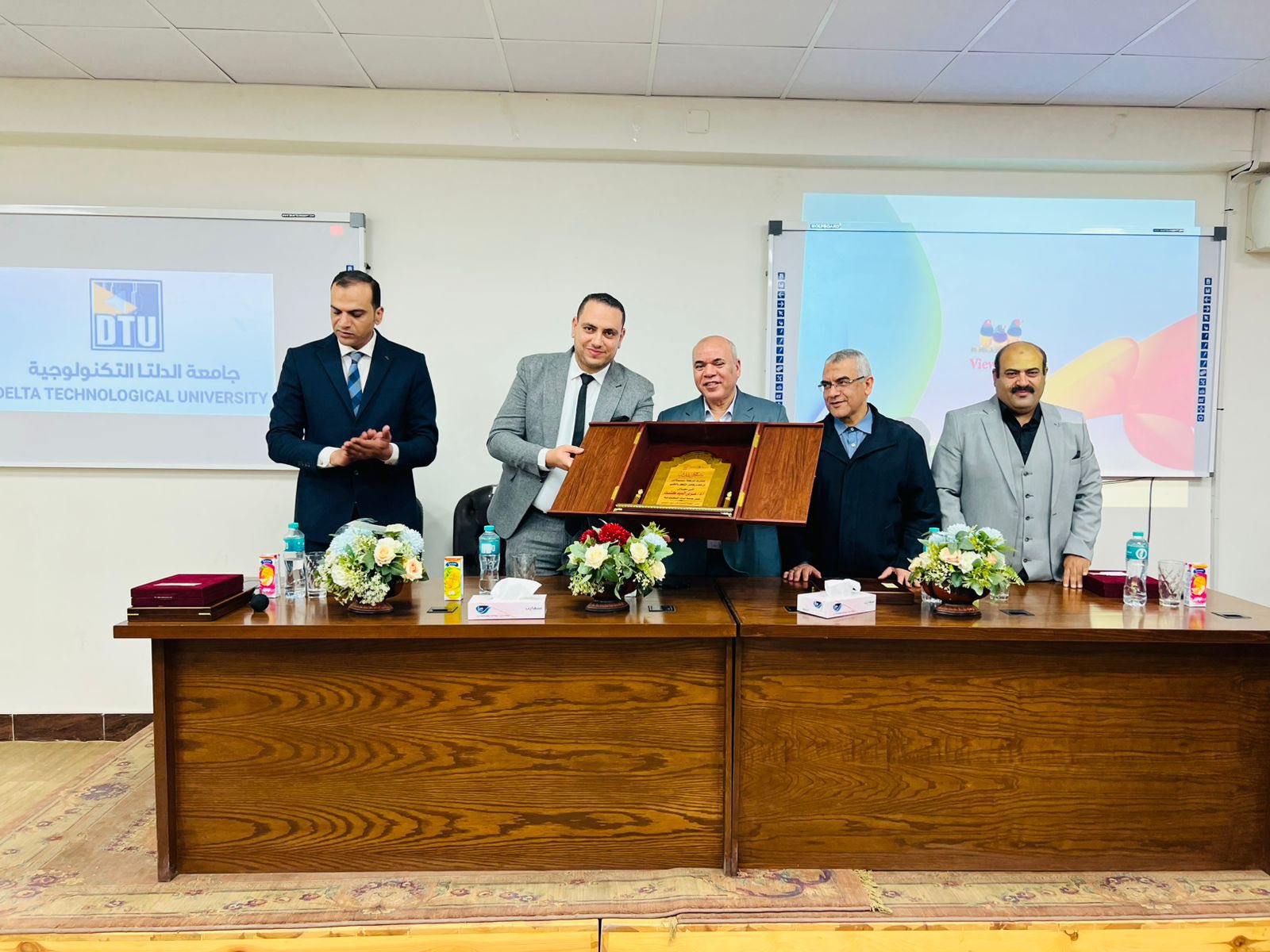 جامعة الدلتا التكنولوجية تحتفل بختام فعاليات الأنشطة الطلابية وتكرم المتميزين