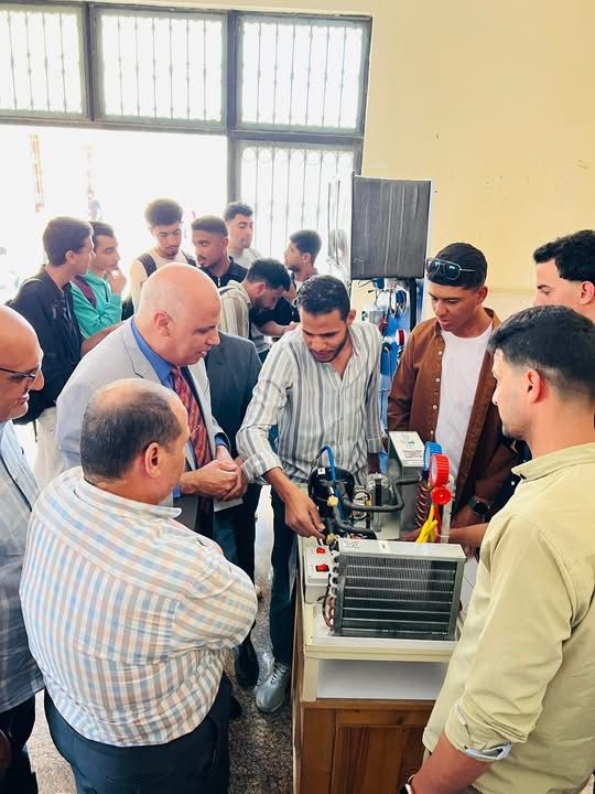 مشروعات مبتكرة لطلاب تكنولوجيا التبريد والتكييف تعكس الإبداع التطبيقي والإستدامة الحديثة