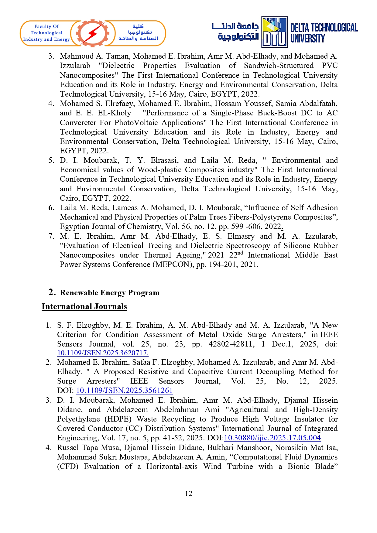 List of Publications DTU page 0012